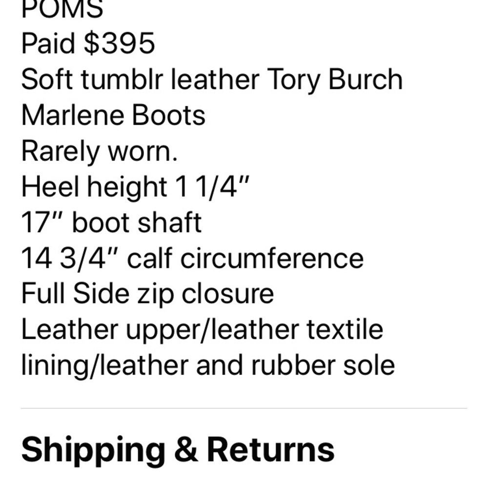 Tory Burch Riding Boots - Picture 7 of 7